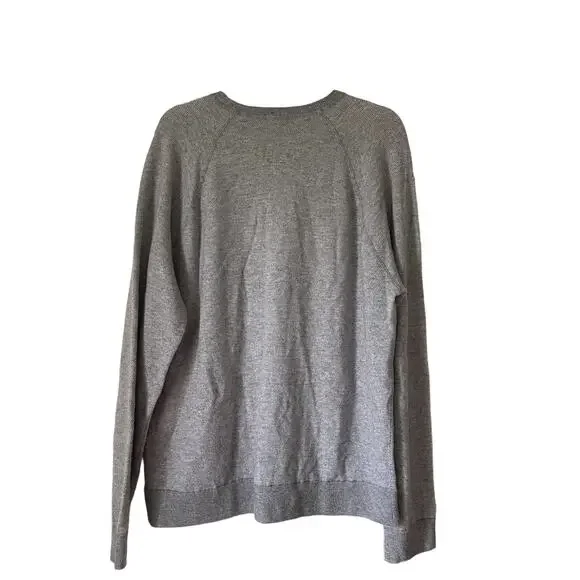Vince Crewneck Wool Blend Sweatshirt Grey Men’s Size XL NWT $295 - Picture 4 of 7